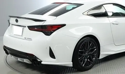 Genuine Lexus Japan 2015-2025 Rc Cfrp Carbon Fiber Rear Trunk Spoiler Kit 3