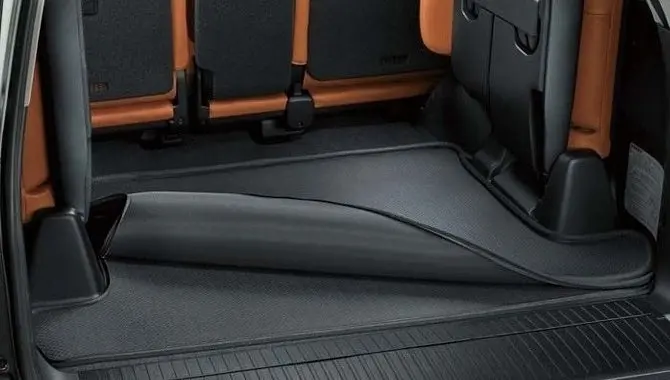 Genuine Lexus Japan 2016-2021 Lx 570 Premium Luggage Tray 1