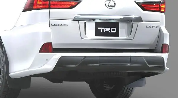 Genuine Lexus Japan 2020-2021 Lx 570 Sport Edition Rear Bumper Skirt 1