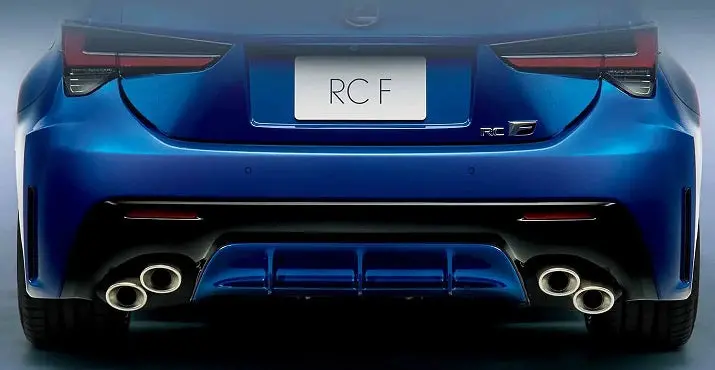 Genuine Lexus Japan 2020-2025 Rc-F Factory Painted Rear Diffuser 6
