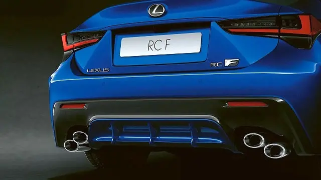 Genuine Lexus Japan 2020-2025 Rc-F Factory Painted Rear Diffuser 2