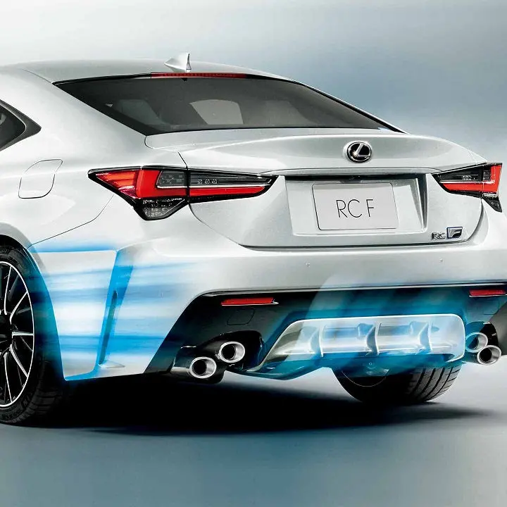 Genuine Lexus Japan 2020-2025 Rc-F Factory Painted Rear Diffuser 4