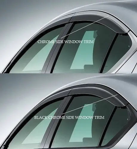Genuine Lexus Japan 2021-2025 Is Premium Side Window Visor Set 3