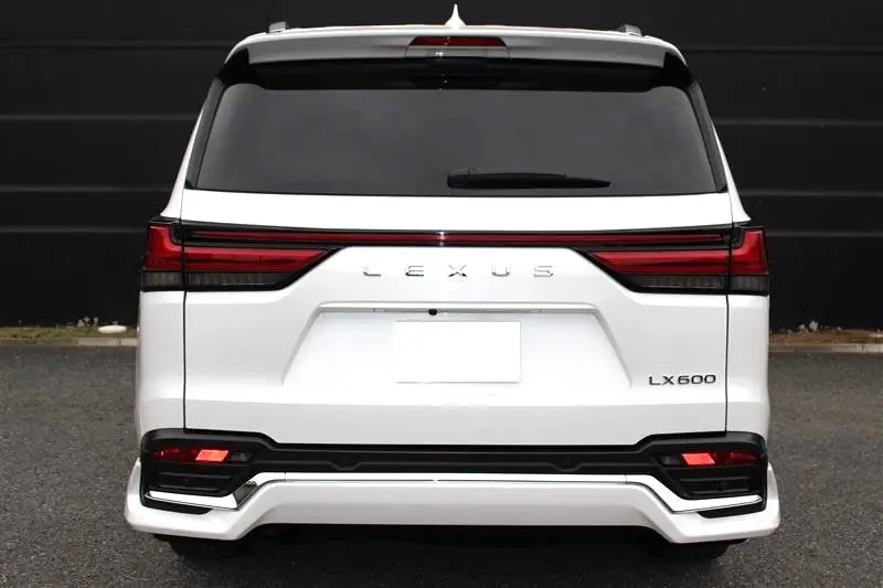 Genuine Lexus Japan 2022-2025 Lx Factory Painted Rear Skirts With Chrome Garnish 6