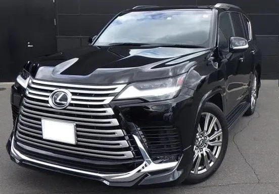Genuine Lexus Japan 2022-2025 Lx Factory Painted Front Spoiler With Chrome Garnish 5