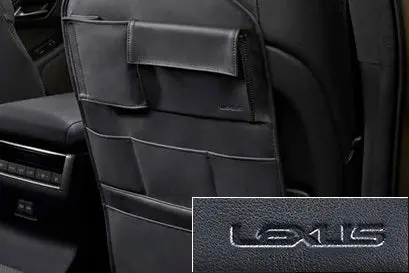 Genuine Lexus Japan 2024-2025 Gx Leather Back Seat Organizer 1