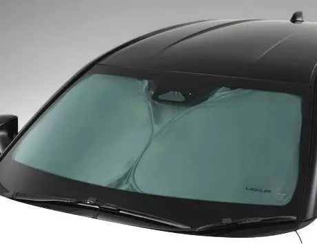 Genuine Lexus Japan 2024-2025 Lbx Front Sunshade With Lexus Logo 1