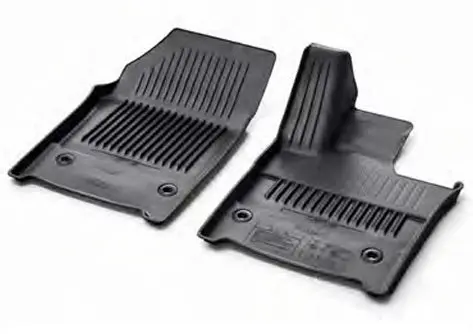 Genuine Lexus Japan 2024-2025 Lm All Weather Front 2Pcs Rubber Mats For Rhd 1
