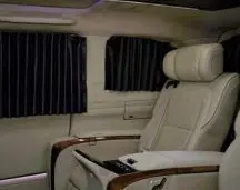 Genuine Lexus Japan 2024-2025 Lm Rear Vip Seat Premium Blackout Interior Curtain Kit 2
