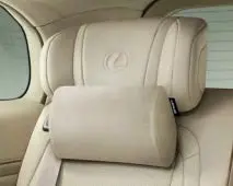 Genuine Lexus Japan 2024-2025 Lm Rear Vip Seat Premium Headrest Pillow Set (Set Of 2) For Second-Row Seats 3