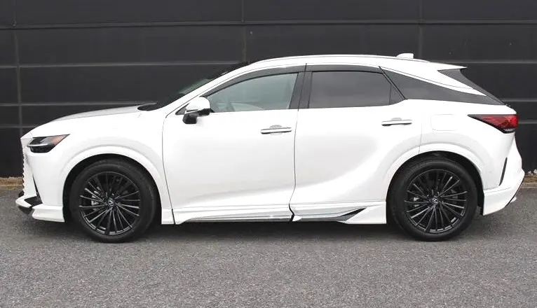 Genuine Lexus Japan 2023-2025 Rx Factory Painted Side Skirts With Chrome Garnish 1