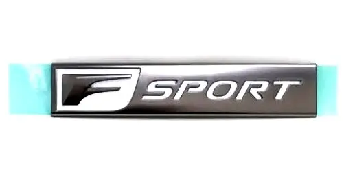 Genuine Lexus Japan F-Sport Back Door Name Plate Emblem Badge 1