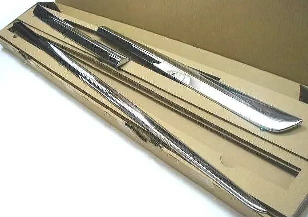 Genuine Lexus Japan 2013-2015 Gs Chrome Body-Side Moldings (Set Of 4) 3