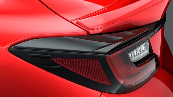 Genuine Toyota Japan 2022-2025 Gr 86 Rear Taillamp Upper Side Spoiler Set 1