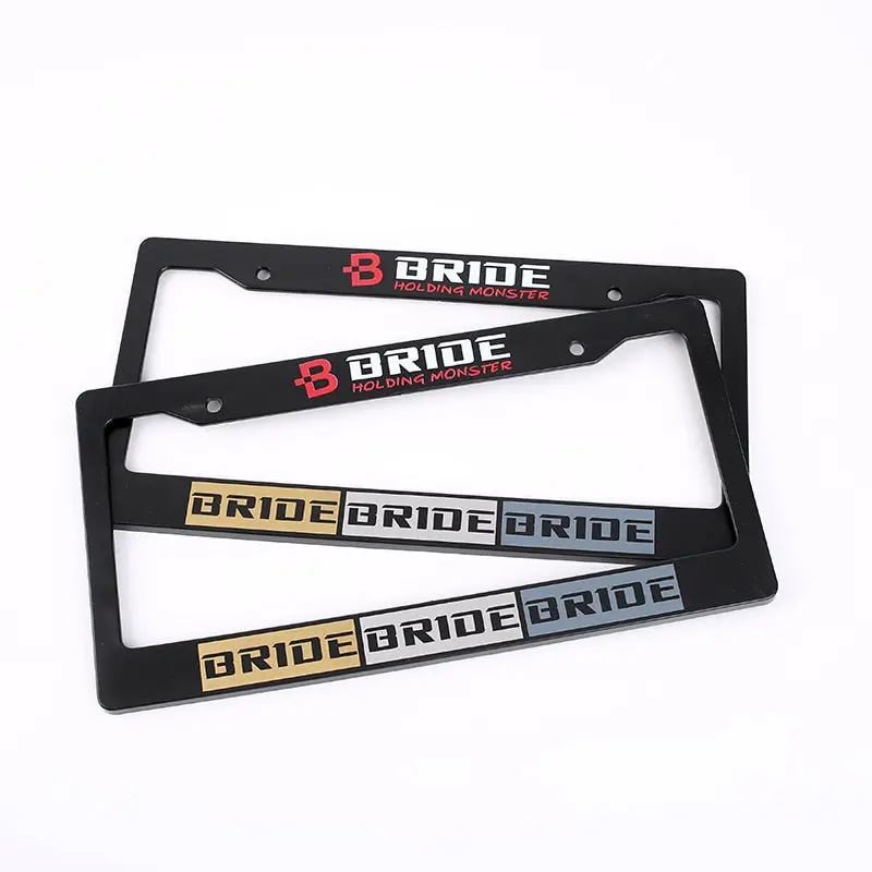 Bride License Plate Frame 1