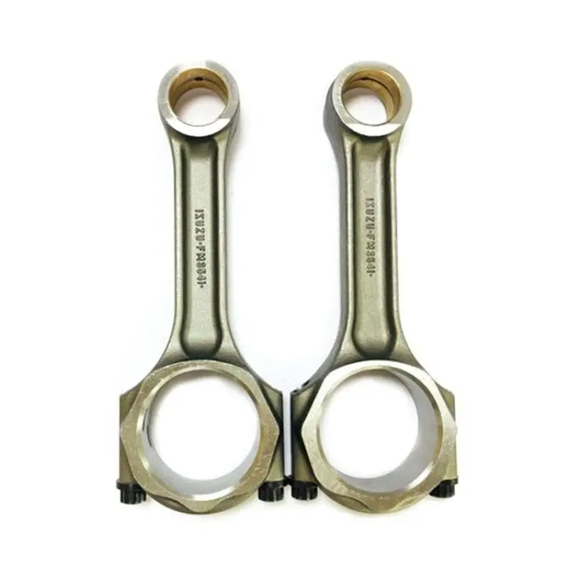 2Pcs Connecting Rod 8-97310351-0 8973103510 Iz-8942409440 For Isuzu 4Jb1 4Le2 4Le1 4Jj1 6Bg1 6Hk1 6Wg1 Hitachi Zax55 40 50 70 85 1