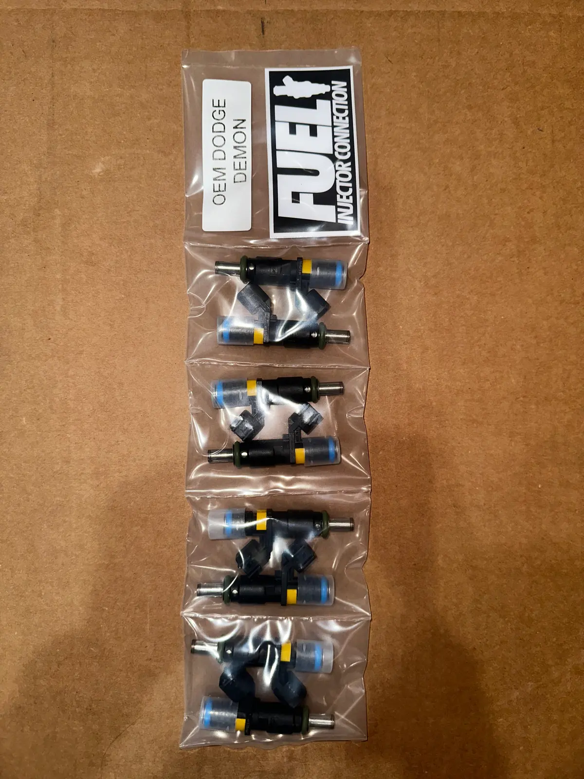 Oem Dodge Demon Fuel Injectors Take Outs 1