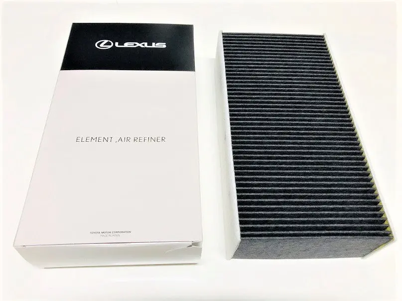 Genuine Lexus Japan 2007-2017 Ls Premium Charcoal Rear Air Purifier Cabin Filter 1