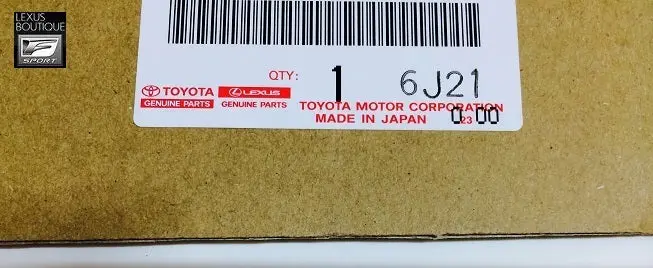 Genuine Lexus Japan 2017-2020 Is Factory Painted Door Edge Protector Set (Set Of 4) 7