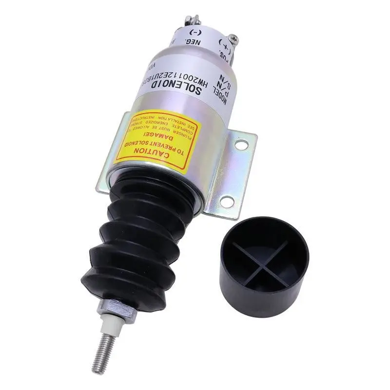 Wdpart Diesel Stop Solenoid Sa-3846 2001-12-2U1b2a 12V For Woodward 2000 Series 1
