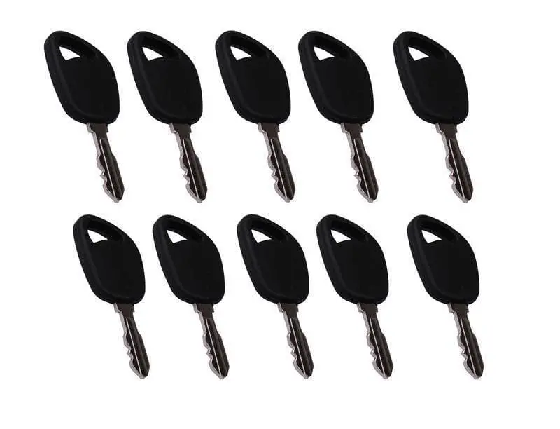 10Pcs Key Gx24332 For John Deere Lt133 Lt150 Lt155 Lt160 Lt166 Scotts L17.542 L2048 L2548 1