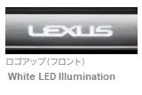 Genuine Lexus Japan 2019-2025 Es Illuminated Front Door Scuff Plate Set (Battery-Operated) 4
