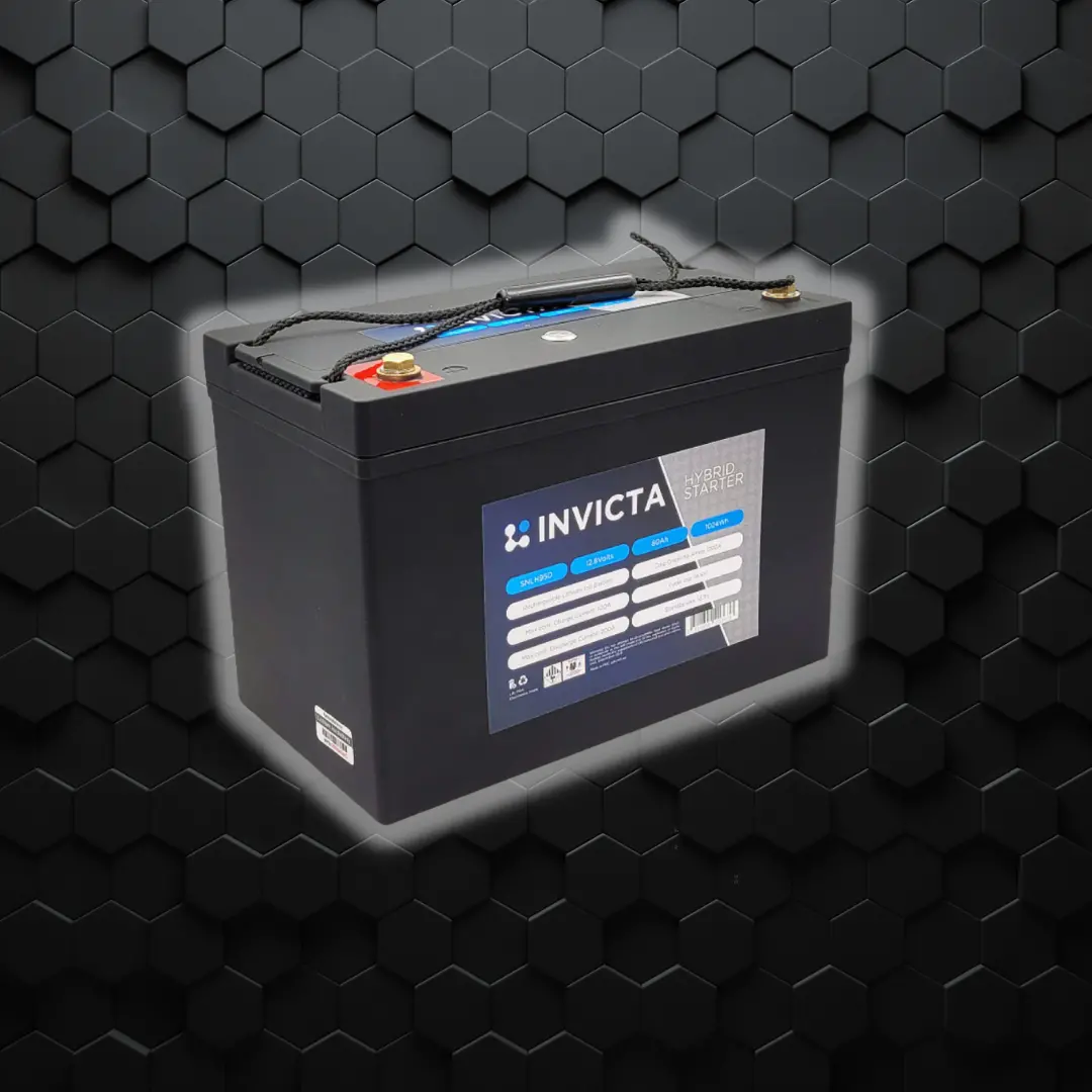 Auxiliary | Lithium Hybrid Battery | Invicta | Suit Pdp Dual Battery Kit | True Under Bonnet 1200Cca | Snlh95d 1