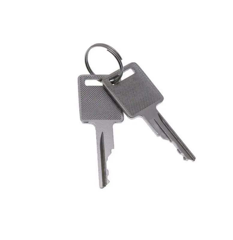 2Pcs D250 Ignition Keys 307852A1 For Bobcat Skid Steer Genie Grove Jlg Komatsu Timberjack Volvo 1
