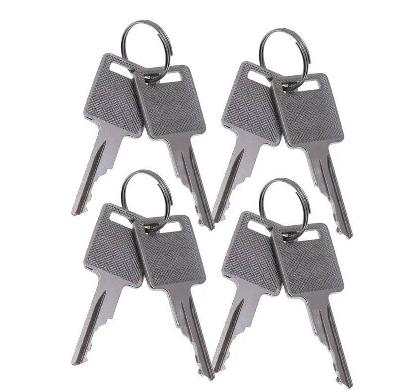 8Pcs Ignition Keys 6693241 6693241 For Bobcat Skid Steer Loader Excavator Tractor Toolcat 751 753 763 773 863 873 883 963 1