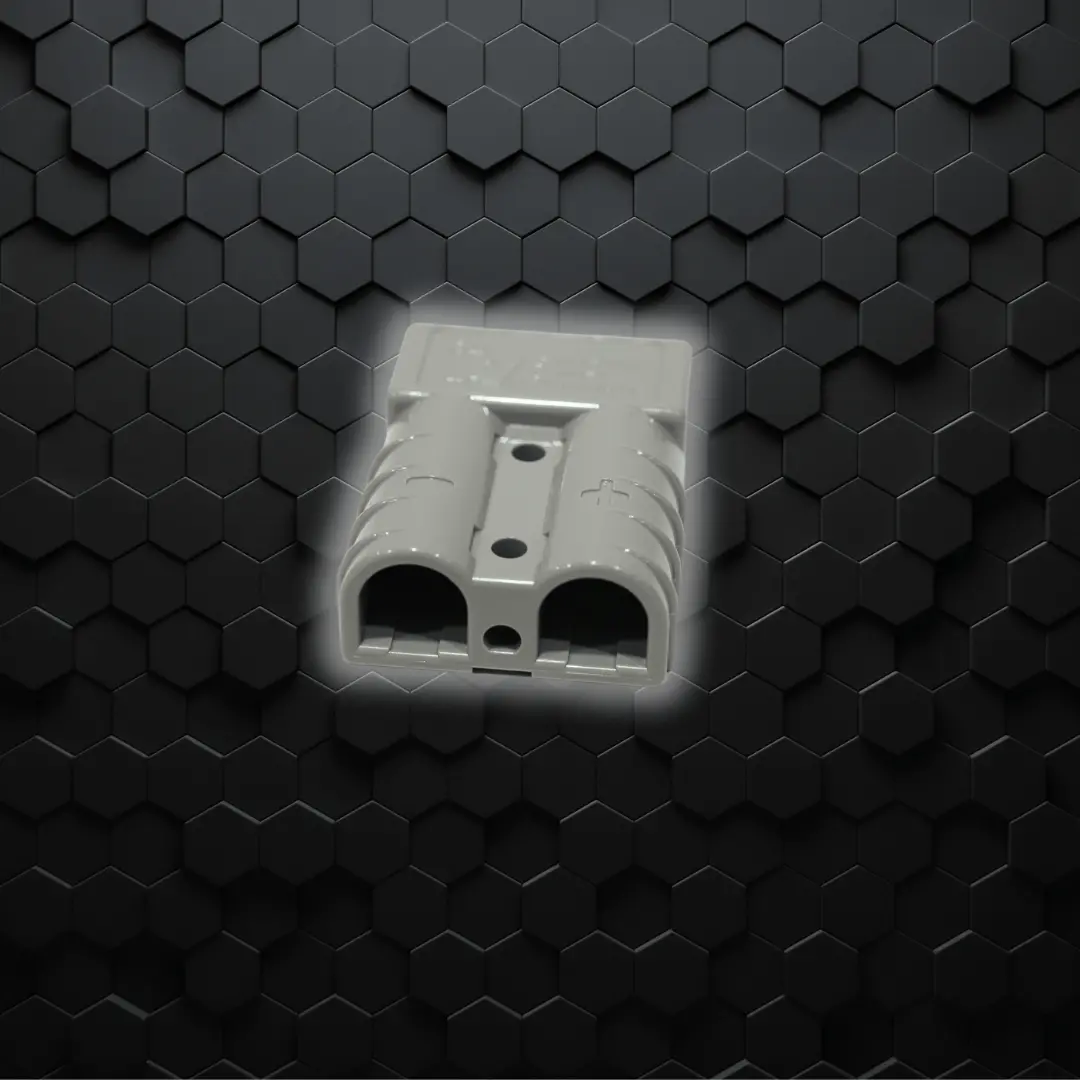 Anderson 50Amp Connector With Lugs | Grey 1