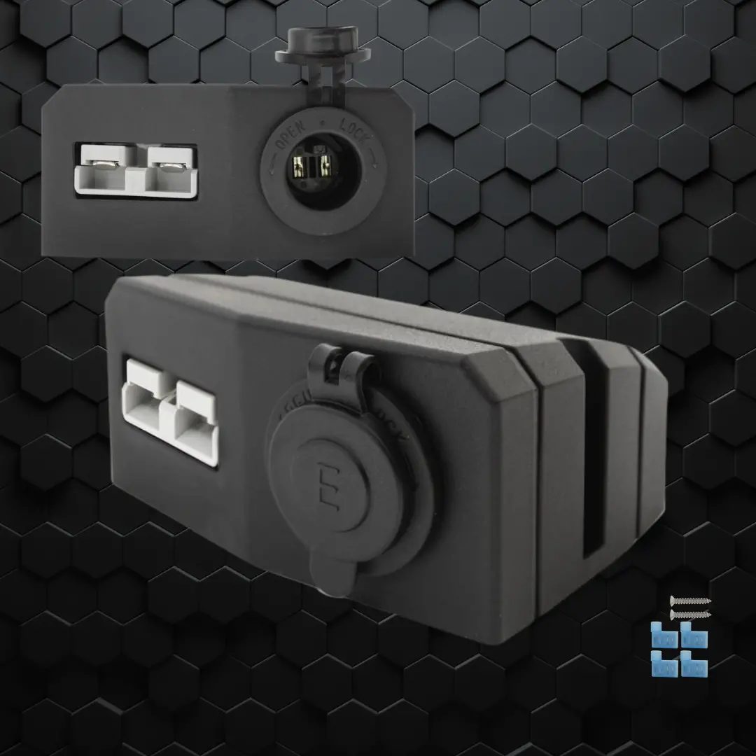 Pdp Electrical | 50A Anderson | Engle Socket | Surface Mount 1