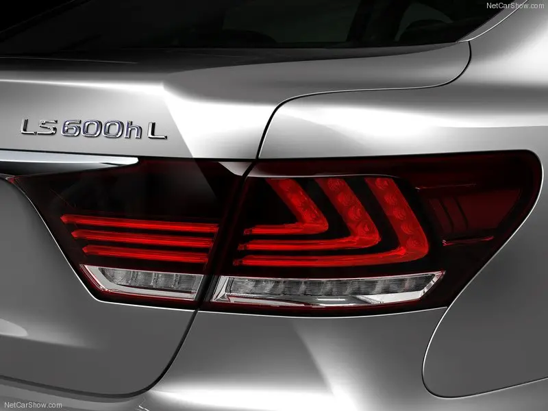 Genuine Lexus Japan 2008-2017 Ls 600Hl Chrome Rear Emblem 1