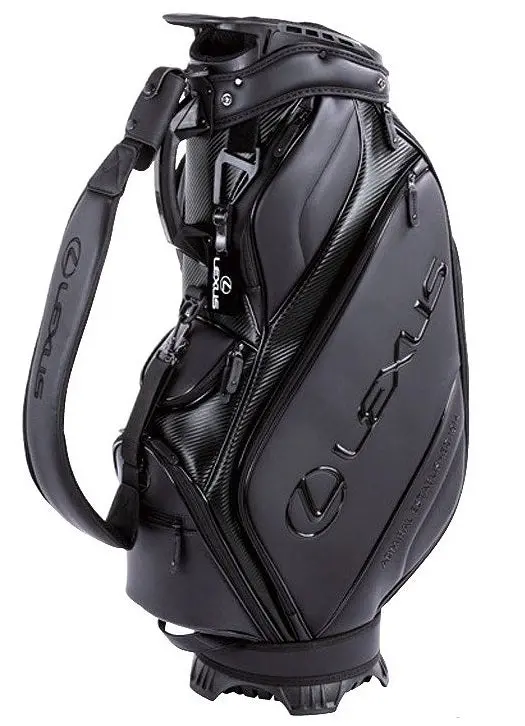 Genuine Lexus Japan Admiral Premium Golf Bag (Matte Black) 1