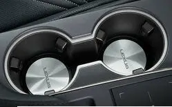Genuine Lexus Japan 2018-2025 Ls 500/500H Aluminum Cup Holder Plate Set 3