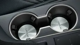 Genuine Lexus Japan 2022-2025 Lx Aluminum Cup Holder Plate Set 1