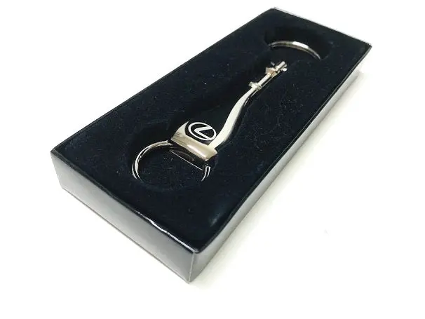 Lexus Dual Chrome Key Ring 1