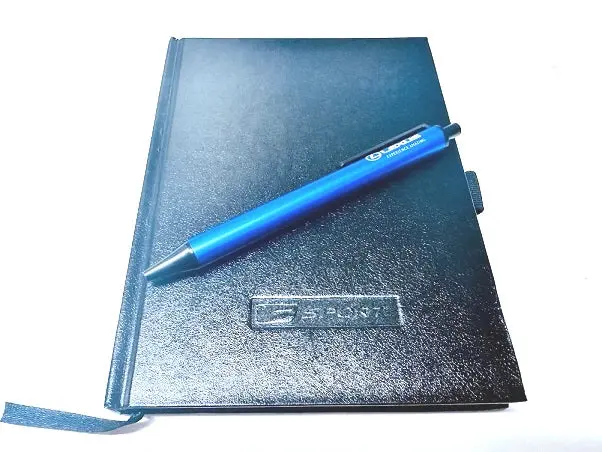 Lexus F-Sport Executive Hardcover Journal With Pen 1