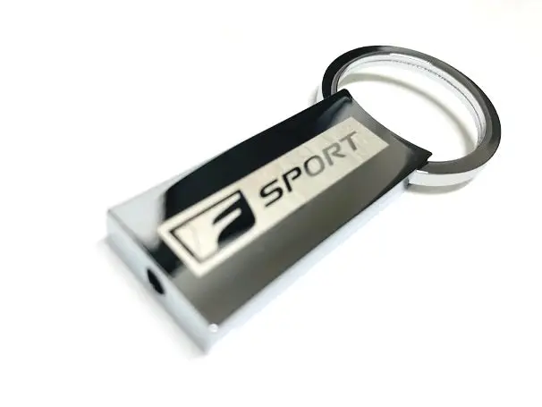 Lexus F-Sport Solid Metal Key Ring 1