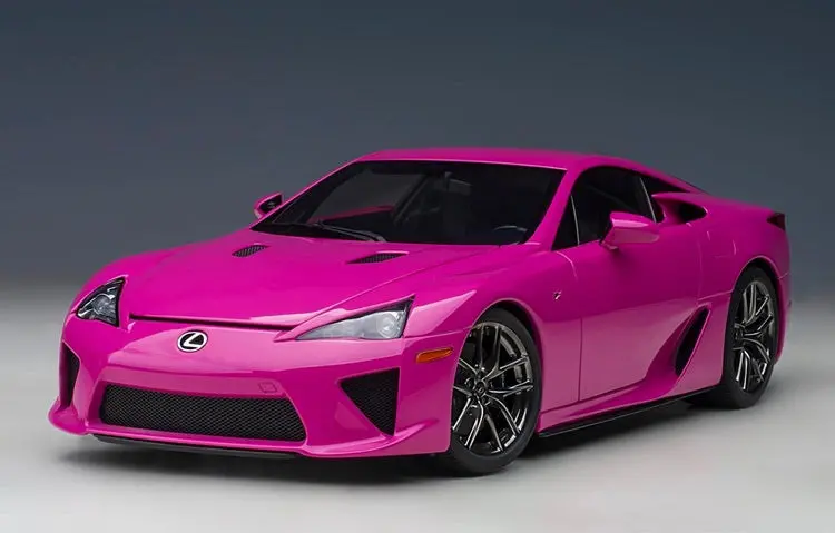 Lexus Lfa 1/18 Scale Diecast Model Car (Passionate Pink) 1