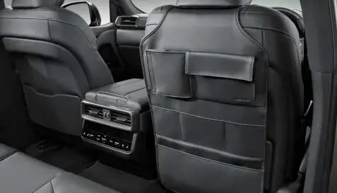 Genuine Lexus Japan 2022-2025 Lx Leather Back Seat Organizer 1