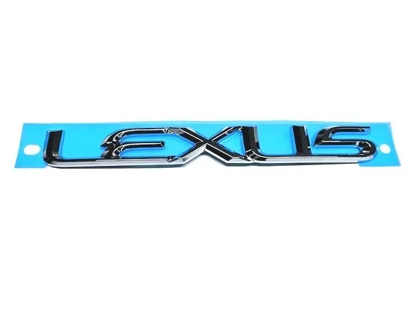 Genuine Lexus Japan Premium Chrome Lexus Back Door Emblem 1