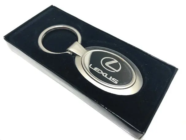 Lexus Oval Mirrored Key Fob 1