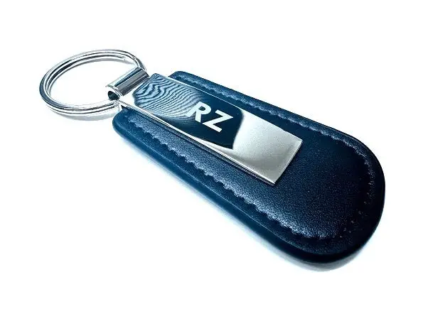 Lexus Rz Chrome Leather Key Ring 1