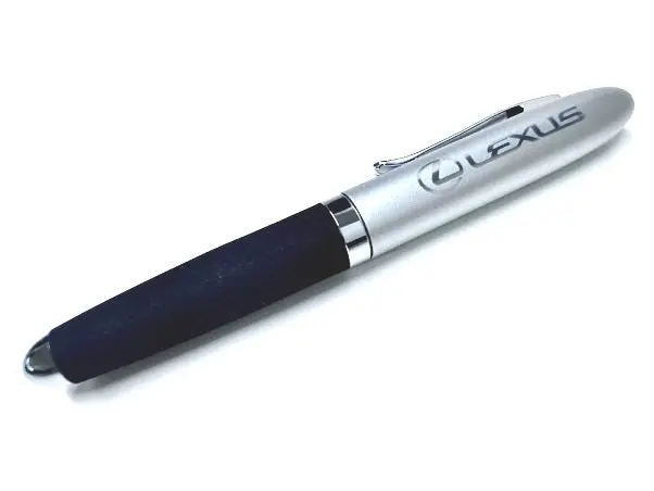 Lexus Skidproof Silver Metallic Mini Ball Pen 1