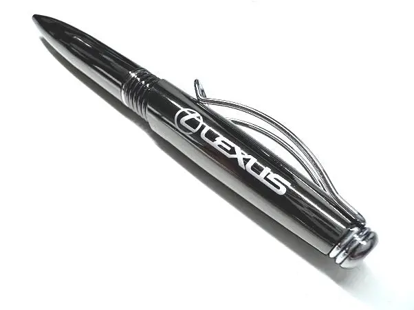 Lexus Spiral Twist Action Pen 1