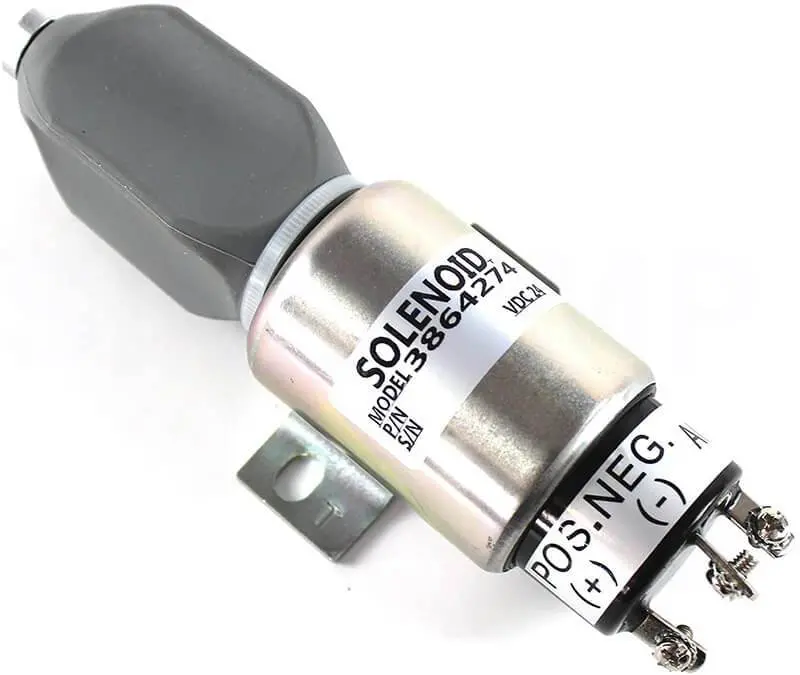24V Stop Solenoid Valve Me441329 For Mitsubishi Ets 6D16 6D22 6D24 1