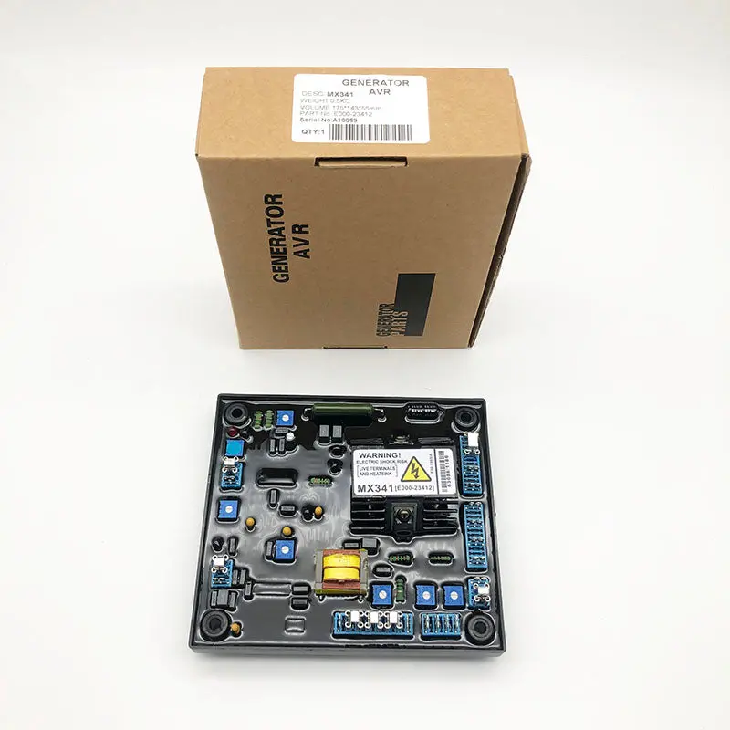 Automatic Voltage Regulator Avr Mx341 E000-23410 594-003 Stamford For Fg Wilson Genset Perkins With Engine 2