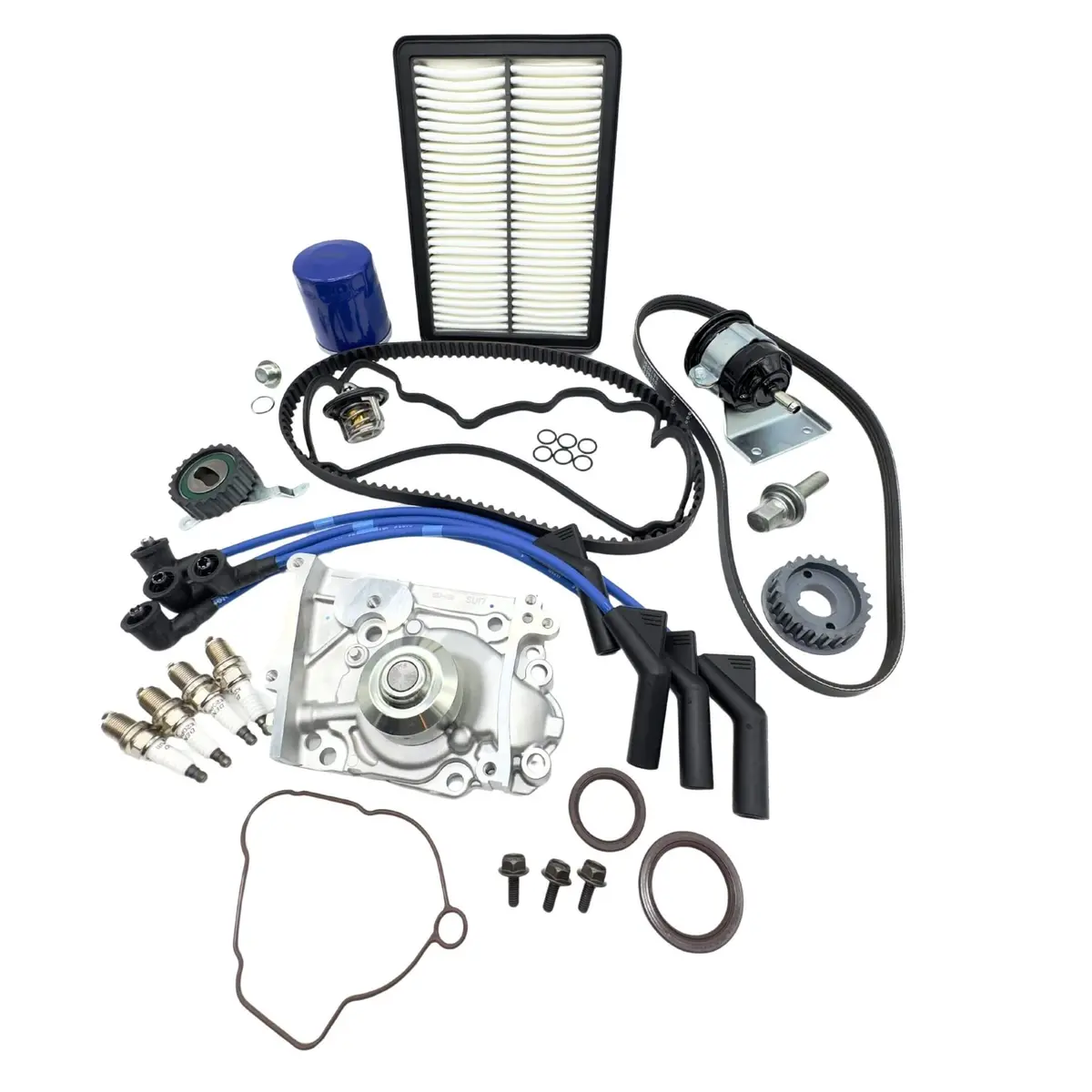 Mega Timing Belt & Ignition Kit  - 32 Piece Kit - Fuel Filter Type B - Subaru Sambar Van Tv1, Tv2 Models En07 (Lpg) - 2/1999 To 4/2012 1
