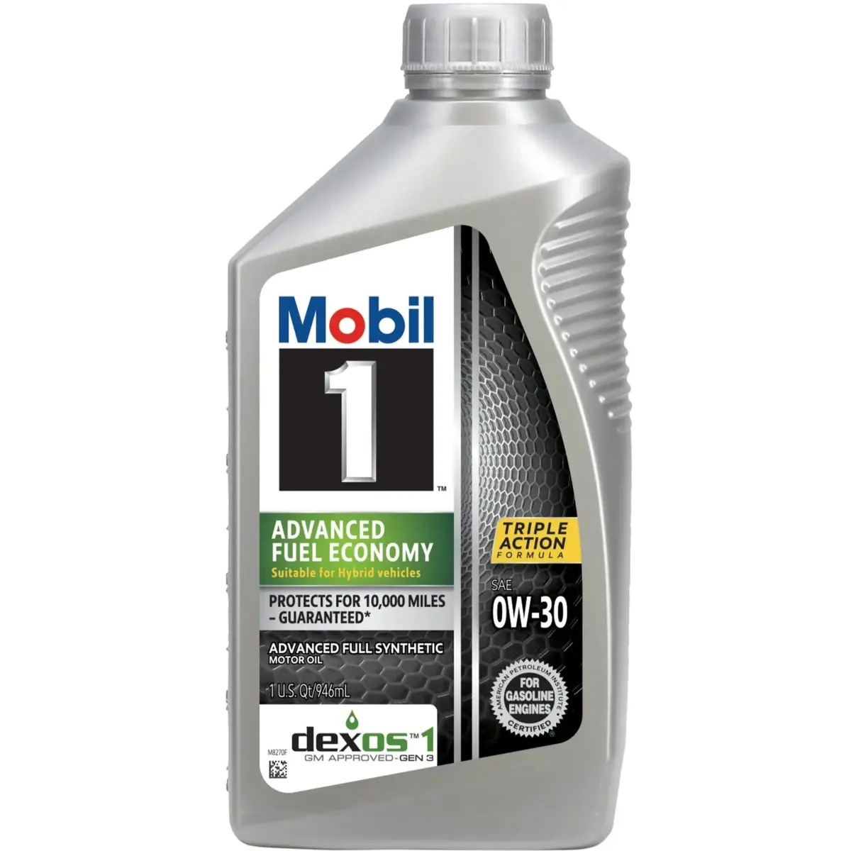 Mobil 1™ Advanced Fuel Economy 0W-30 Mob112746 Qt / Mob120761 Gl 1