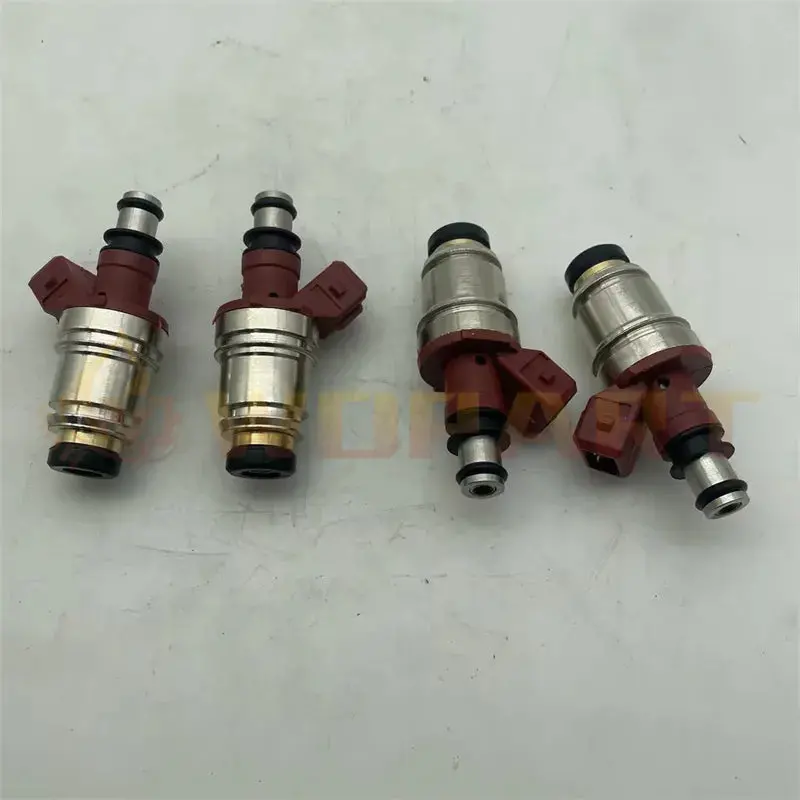 New 4Pcs Fuel Injector 16600-86G00 16600-86G10 For Nissan D21 Pickup 2.4L 1